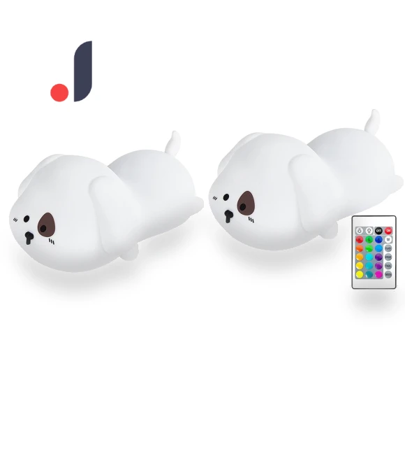 Adjustable Brightness Touch LED Night Light for Puppies — Night Lights, Luminaire Lighting Mall