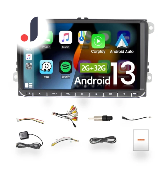 Android 13 Car Radio with Navigation — Stereo Receivers, Auto Accessories Home