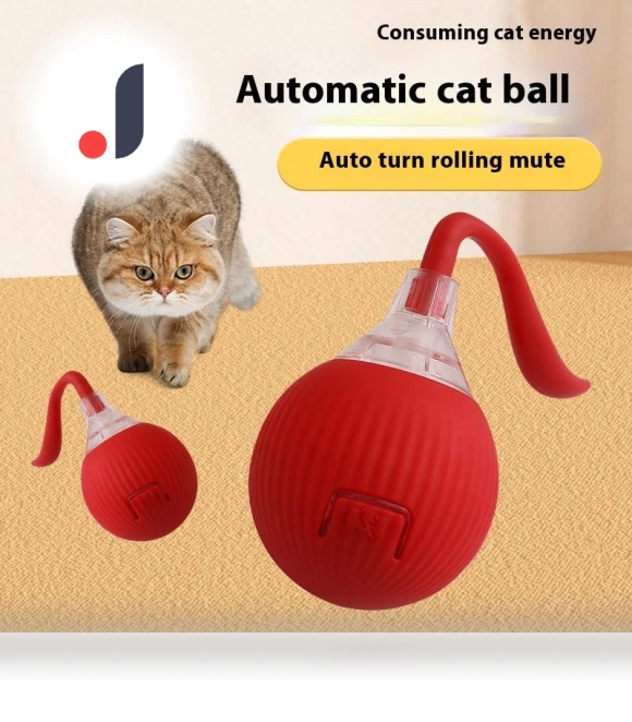 Automatic Avoidance Rolling Ball — Cat Playthings, Super Dream Home