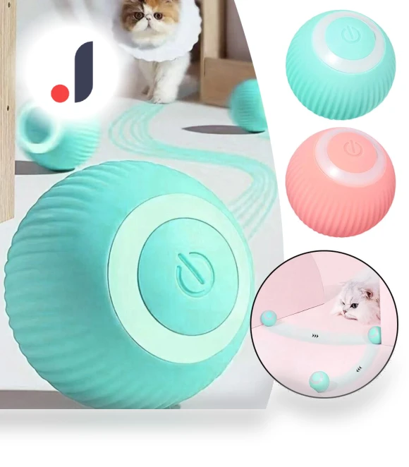 Automatic Rolling Ball Pet Toy — Cat Playthings, Wrigleys
