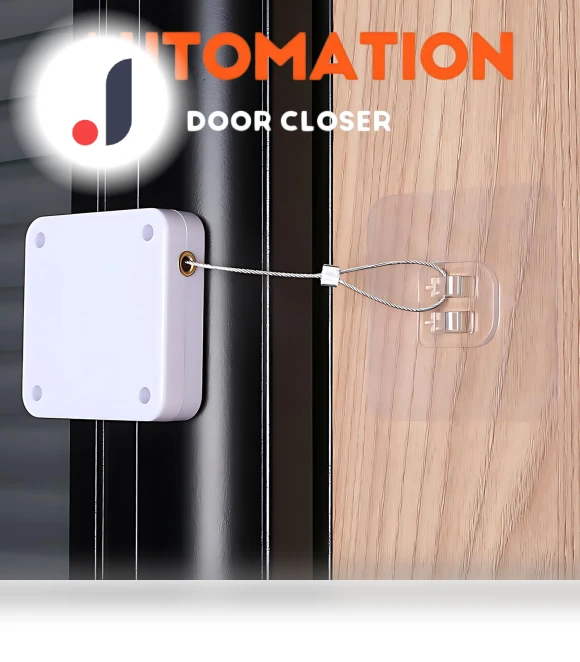 Automatic Touchless Door Closer — Door Closers, Chic Interiors