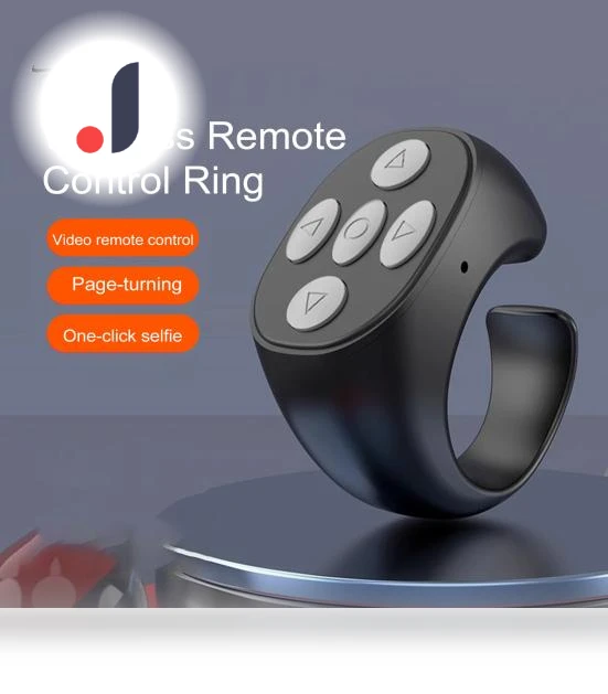 Bluetooth Remote Control with Ring Scroll — Remote Controls, Home Kits