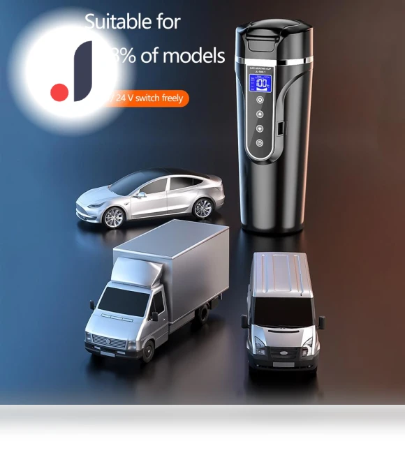 Car Mug with Heating and Temperature Control — Beverage Warmers, A Auto Parts Mall