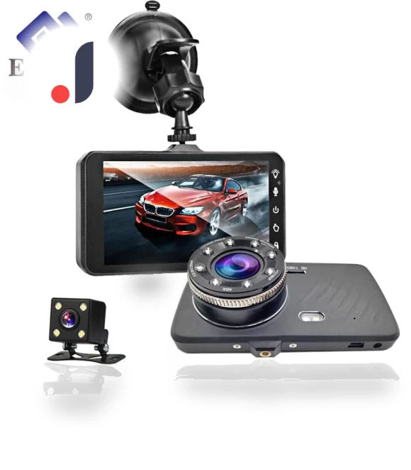 Dual Lens Car Dash Cam — Dashboard Cameras, E-ACE