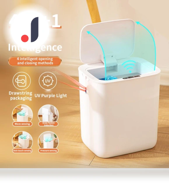 Intelligent Sensor Trash Can — Kitchen Cans, Refreshing Home