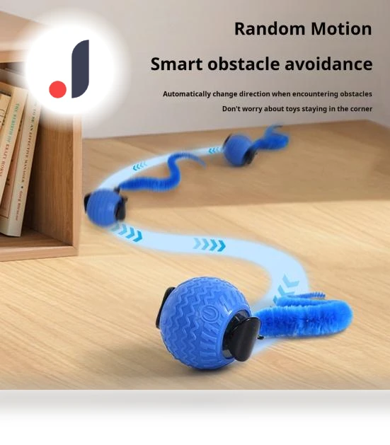 Interactive Cat Toy Rolling Ball — Cat Playthings, Love Pet House