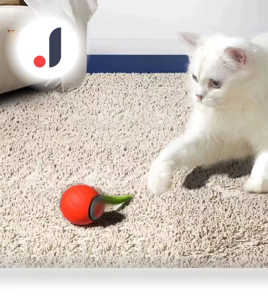 Interactive Cat Toy with Smart Rolling Ball — Cat Playthings, Vogue Wardrobe