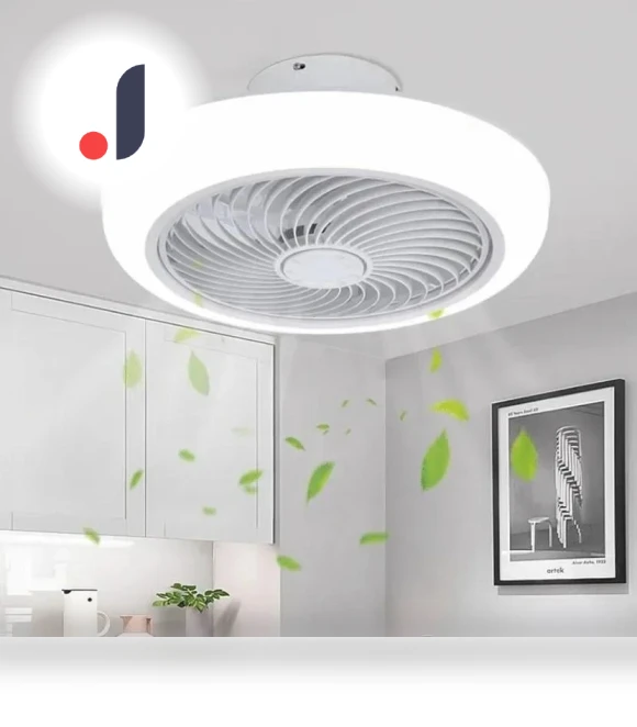 LED Ceiling Fan with Smart Remote Control — Ceiling Fans, Good Household Items