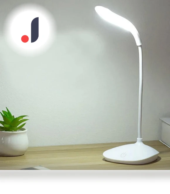LED Desk Lamp with Adjustable Brightness — Study & Desk Lighting, Super Dream Home