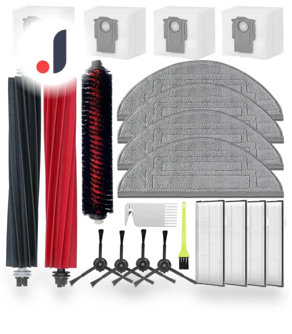 Main Side Brush HEPA Filter Mop Cloth Dust Bags Accessories Spare Parts — Parts & Accessories, Elegant Living House