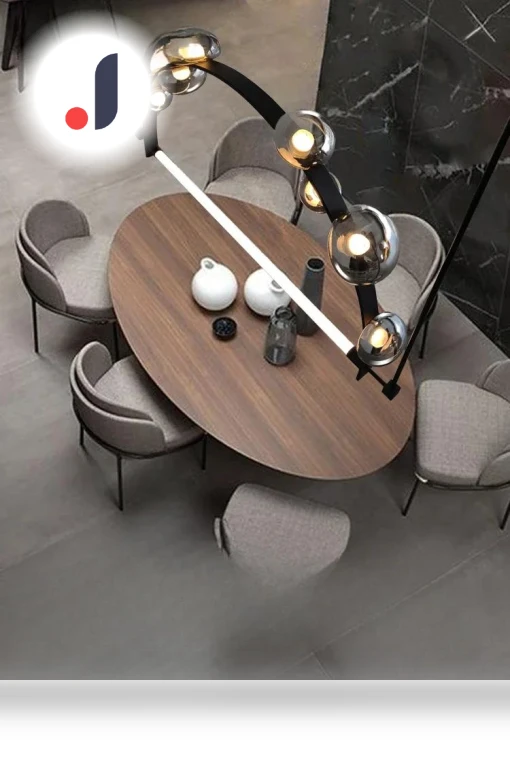 Modern Dining Room Smart Pendant Lights — Pendants, Serene Homes