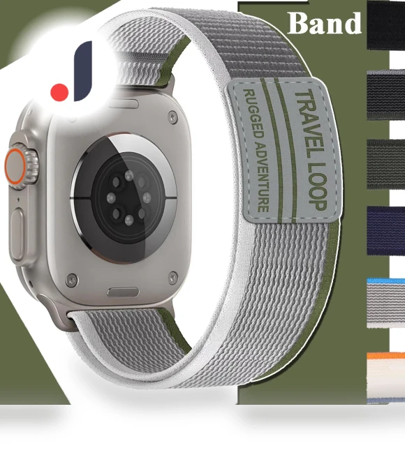 Nylon Strap for Smartwatches — Bands, CRESTED