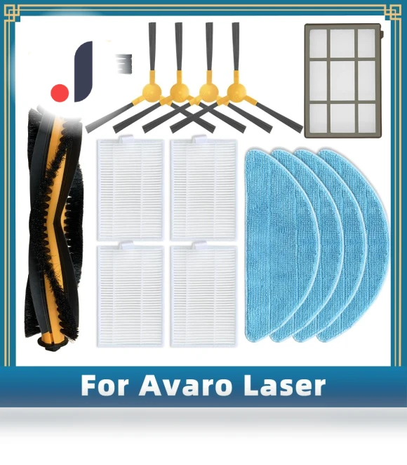 Replacement Parts for Avaro Laser Robot Vacuum — Parts & Accessories, Lntelligent Living Hall