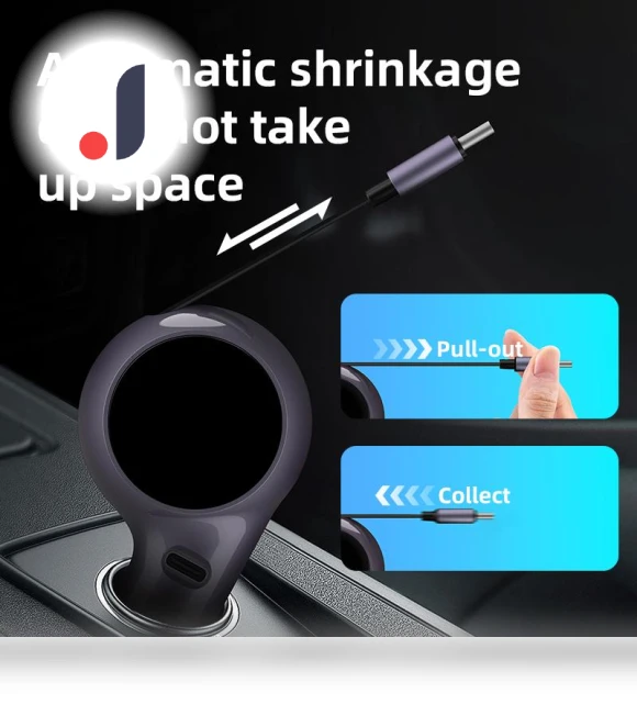 Retractable Car Charger Cable — Chargers, IKEA Supermarket