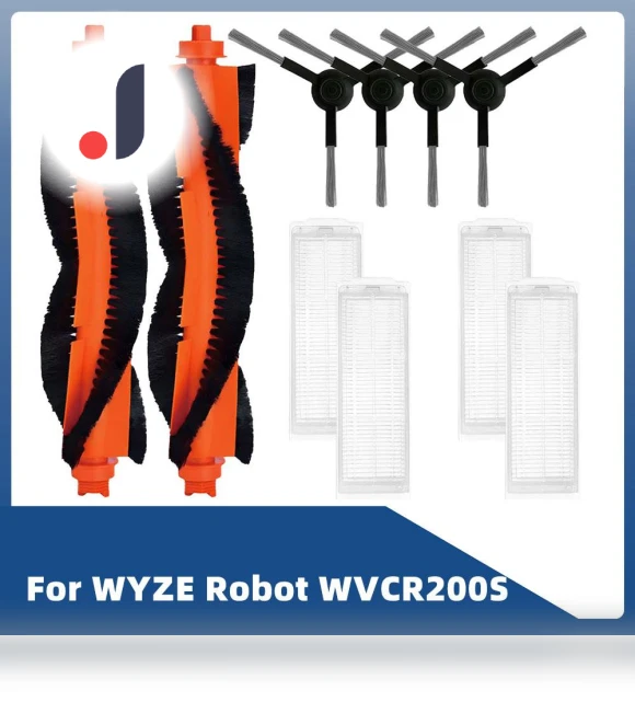Robot Vacuum Spare Parts Kit — Parts & Accessories, Lntelligent Living Hall
