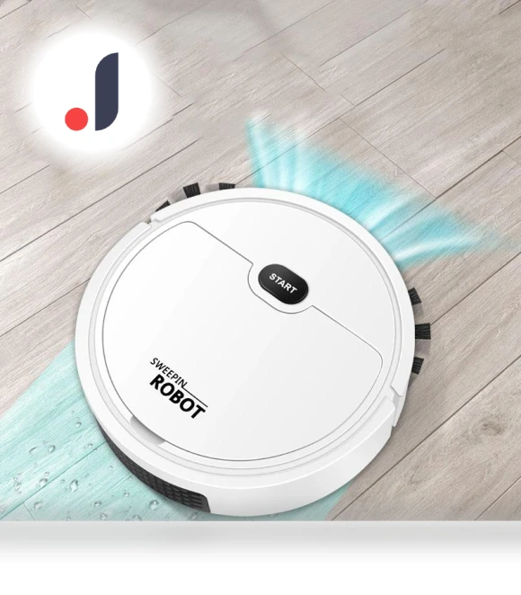 Smart 3-in-1 Robot Vacuum — Smart Cleaning Robots, Intelligent Living Hall
