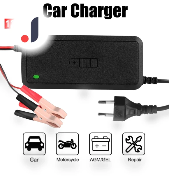 Smart Charger for Lead-Acid AGM Gel Batteries — Chargers, AINYSZIN Automotive Parts