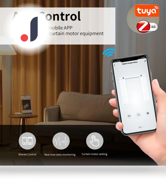 Smart Electric Curtain Motor — Smart Home Hubs & Controllers, Vinde Home