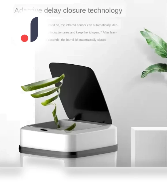 Smart Induction Trash Can — Kitchen Cans, Happy Home Mall