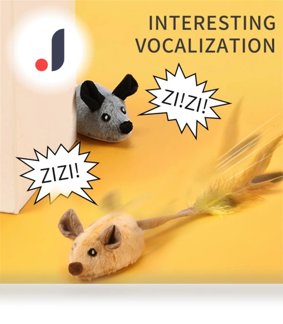 Smart Running Mouse Toy for Cats — Mice & Animals, Happy Home Mall