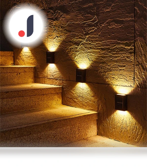Smart Solar LED Outdoor Light — Garden Illumination, Modern Home Furnishing