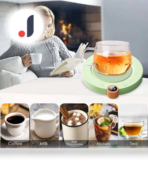 Smart Thermostatic Cup Warmer — Beverage Warmers, Flowers living