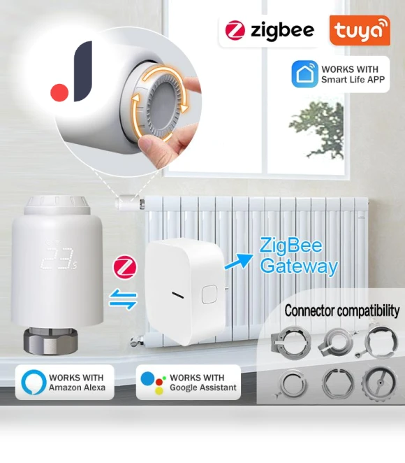 Smart Thermostatic Radiator Valve — Smart Climate Control, Super Dream Home