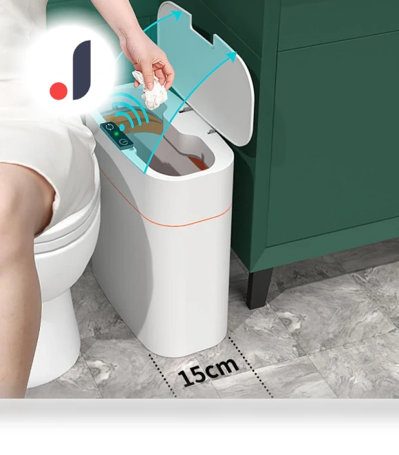Smart Touch Sensor Trash Bin — Kitchen Cans, DC-Home-2