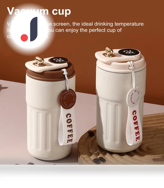 Thermal Coffee Mug with Temperature Display — Beverage Warmers, DYS Kitchen
