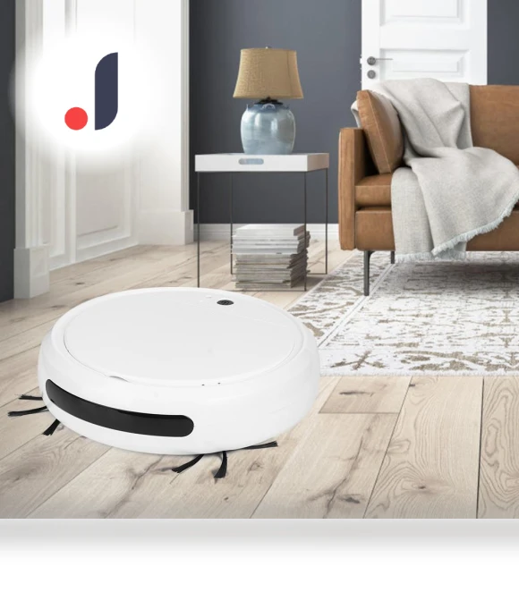 Ultraviolet Sweeping Robot Vacuum — Smart Cleaning Robots, Lntelligent Living Hall