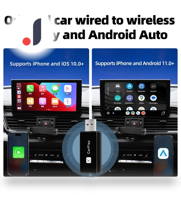 Universal Wireless CarPlay Android Auto Smart Mini Box — Car Accessories & Gadgets, IKEA Supermarket