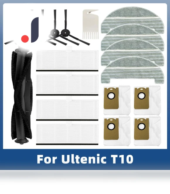 Vacuum Robot Spare Parts and Accessories Kit — Parts & Accessories, Lntelligent Living Hall