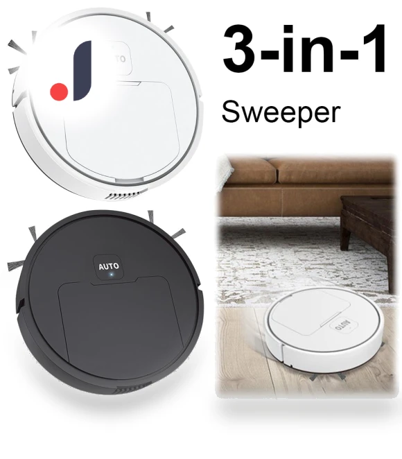 Wet Cleaning Vacuum with USB Charging — Smart Cleaning Robots, HY Life House