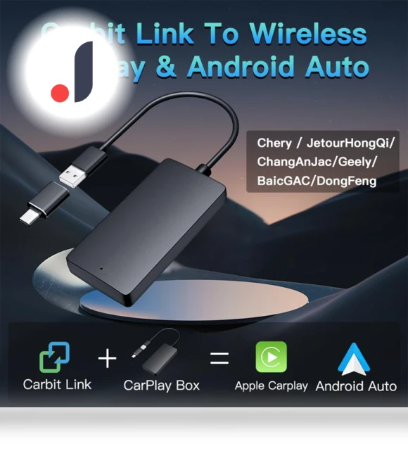 Wireless CarPlay Android Auto Adapter — Phone Accessories, carabc