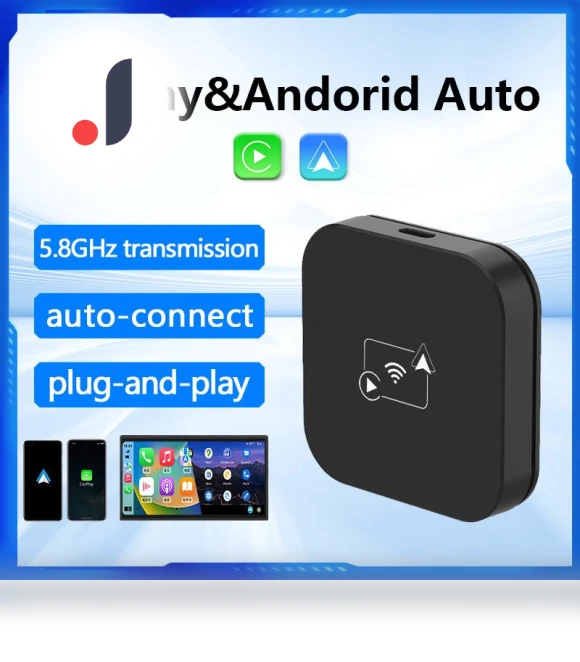 Wireless CarPlay Smart Mini Ai Box — Stereo Receivers, Holland Ham