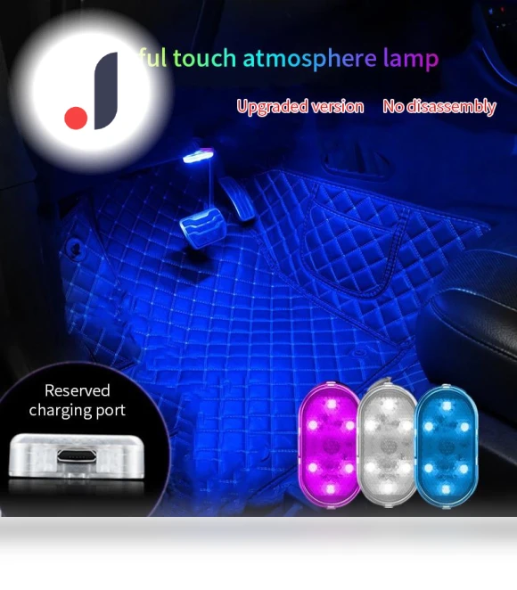 Wireless Magnetic Touch Sensor LED Interior Light — Light Kit, Auto Accessories Home