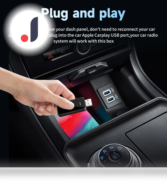 Wireless Mini Box 2-in-1 CarPlay Android Auto Plug-in — Car Accessories & Gadgets, Kebidumei