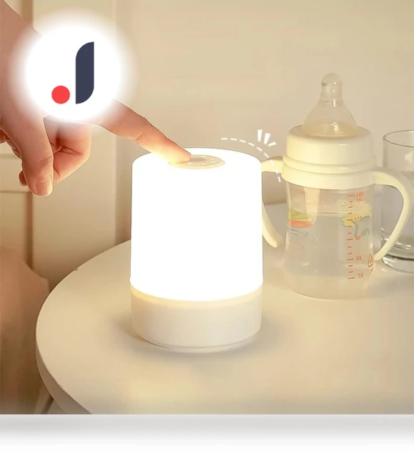 Adjustable Brightness LED Night Lights — Desk & Table Lighting, Elegant Living House