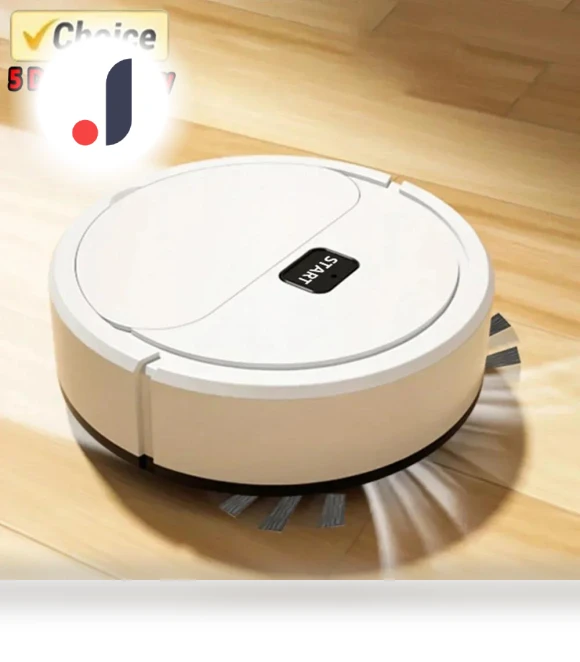 Automatic Portable Mini Robot Vacuum — Smart Cleaning Robots, T-Car Parts