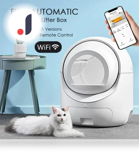 Automatic Self-Cleaning Cat Litter Box — Waste Bins, Explorer Outdoors