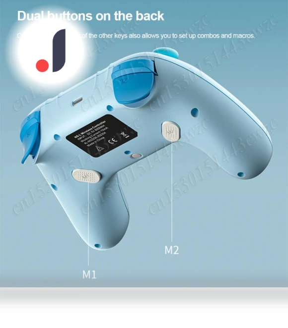 Bluetooth-Compatible Gaming Controller with Hall Effect Dual Joystick — Gaming Controllers, Home Textile Home Decoration