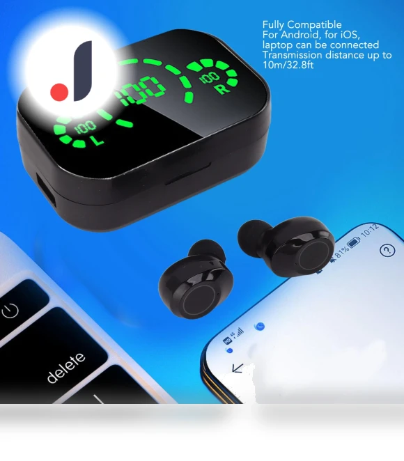 Bluetooth Headphones with Touch Control — In-Ear Headphones, TaoPo Directs