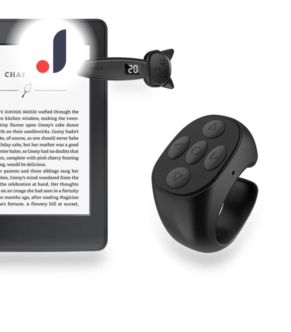 Bluetooth Page Turner Remote Control — Remote Controls, Home Furnishing Department Mall