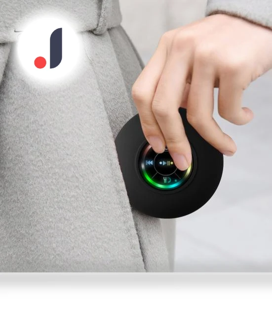 Bluetooth Shower Speaker with LED Light — Portable Audio, Enjoy Smart Home