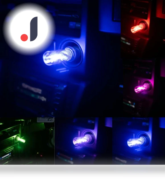 Car USB Night Light with Touch Control — Courtesy Lamp, IKEA Supermarket