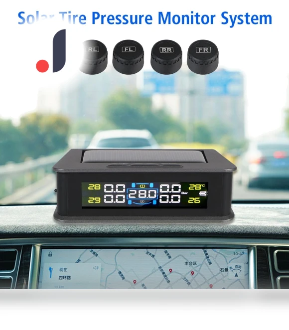Digital LCD Display Car Alarm System TPMS — Accessories, AINYSZIN Automotive Parts