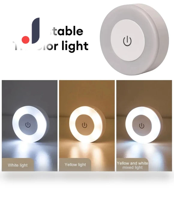 Energy-Saving Room Decor LED Touch Night Light — Night Lights, Build My Home
