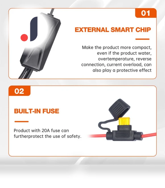 Intelligent Motorcycle Battery Charger — Chargers, IKEA Supermarket