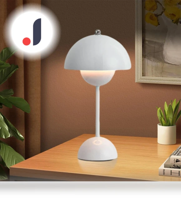 LED Desk Lamp Mushroom — Study & Desk Lighting, Elegant Living House