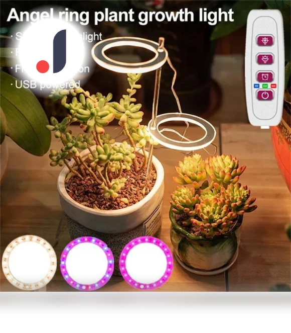 LED Grow Light Angel Ring — Growing Lamps, Elegant Living House
